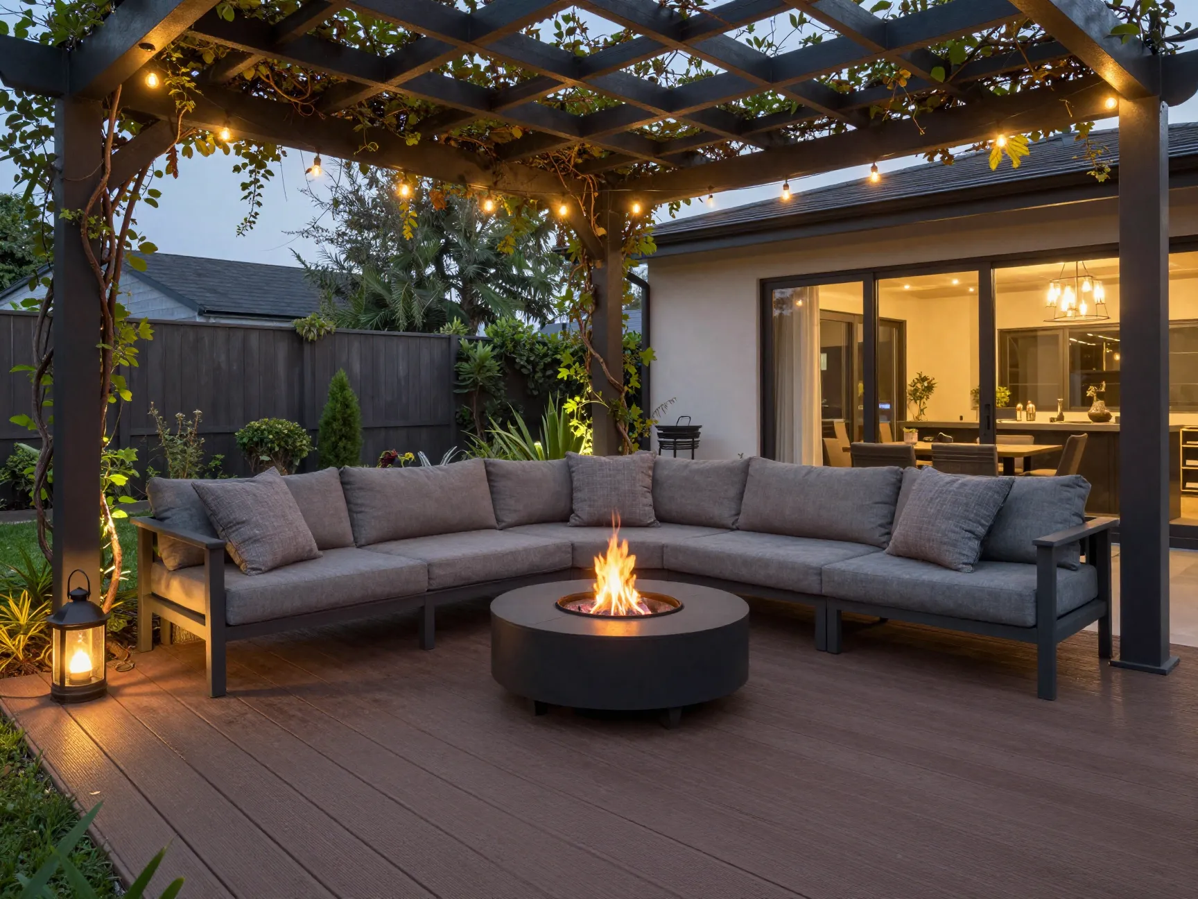 Design your outdoor space as a true room