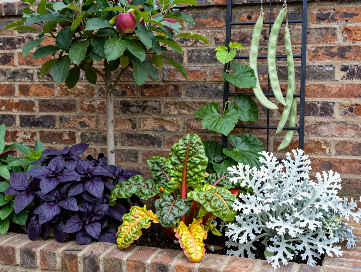Integrate edible plants into your design