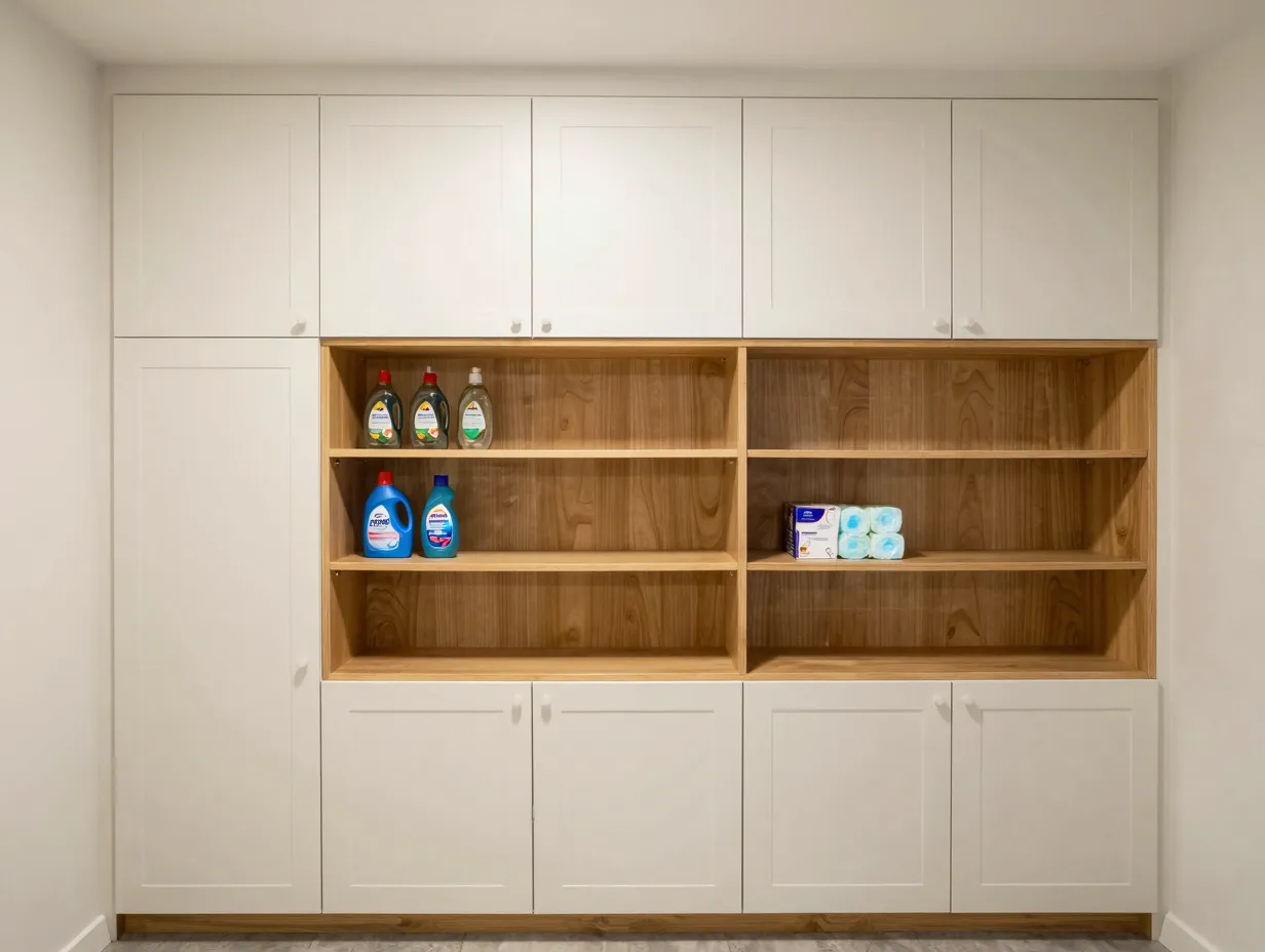 Go vertical with floor to ceiling storage