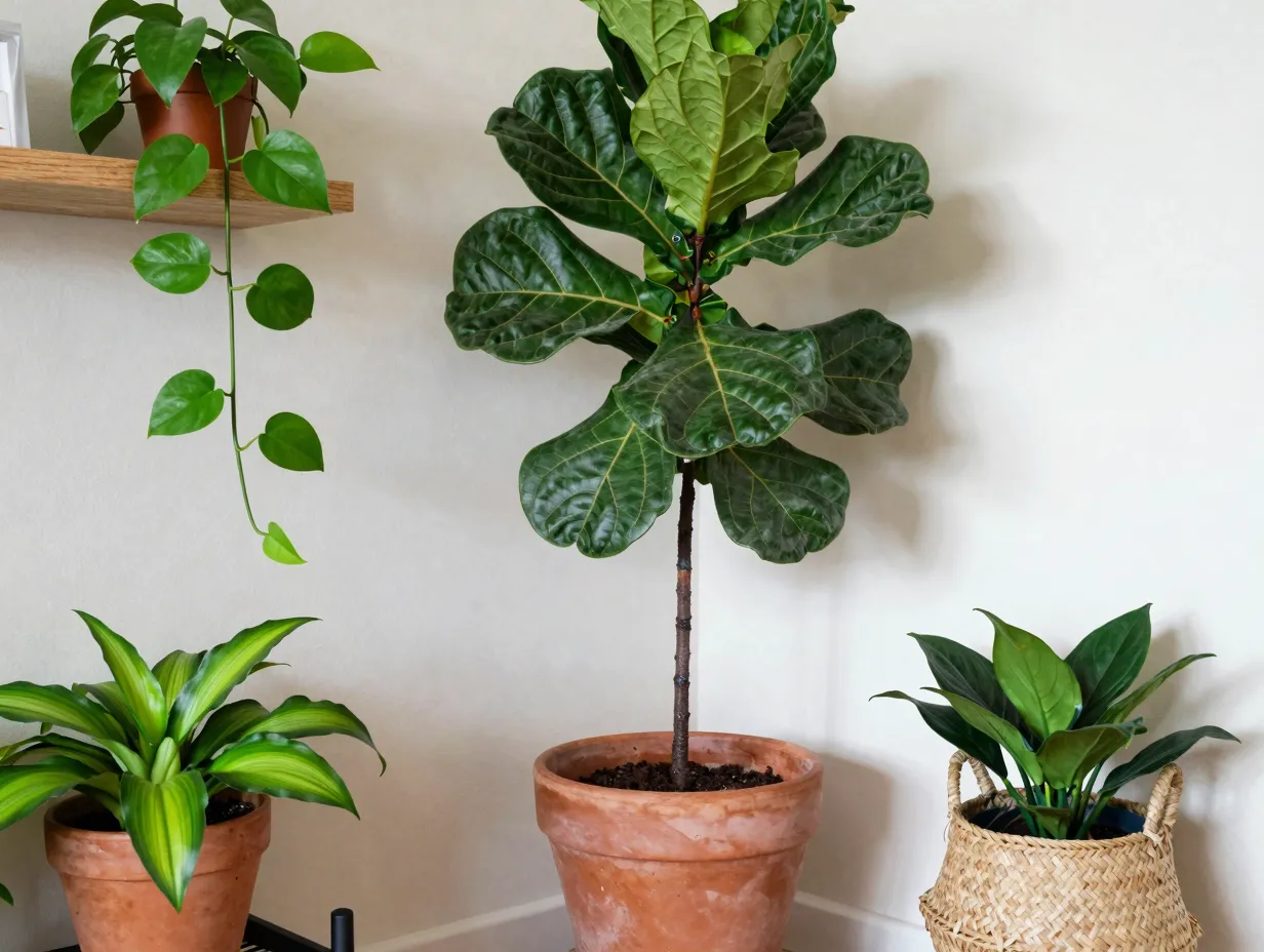 6 introduce indoor plants strategically