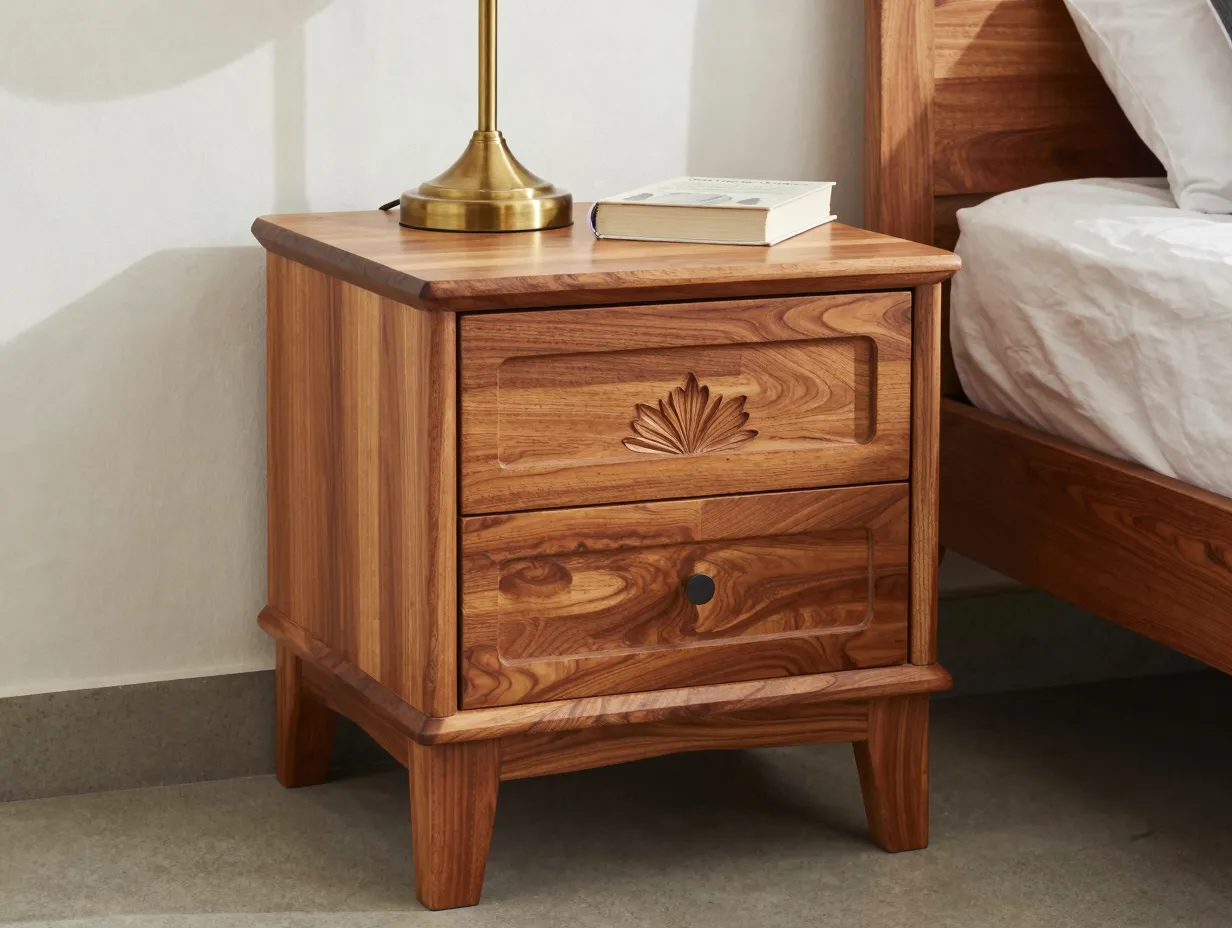 Incorporate natural and handcrafted furniture