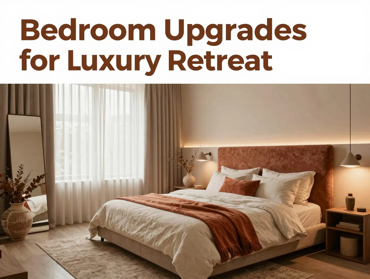 Bedroom upgrades for a luxury retreat