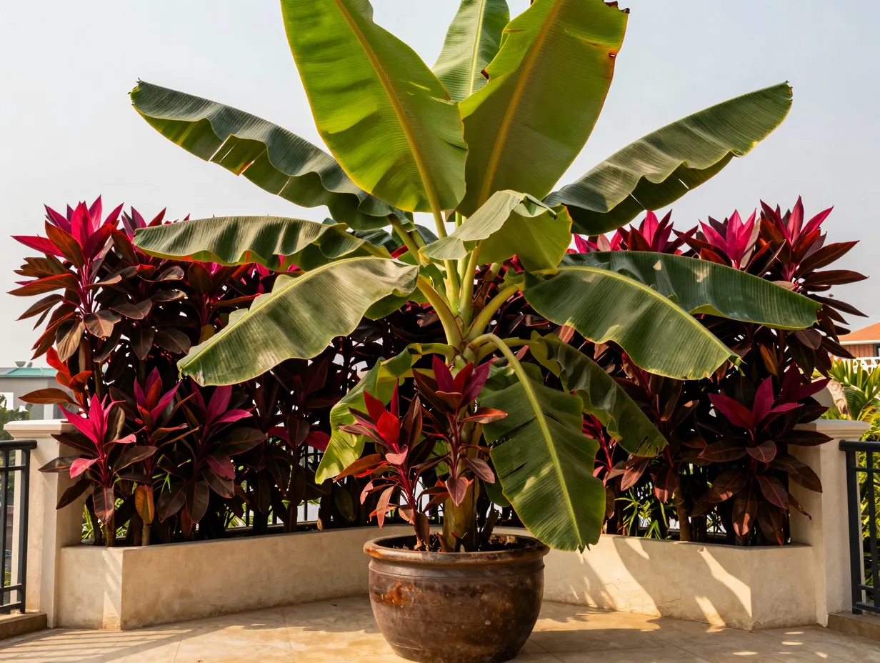 3 banana plant musa