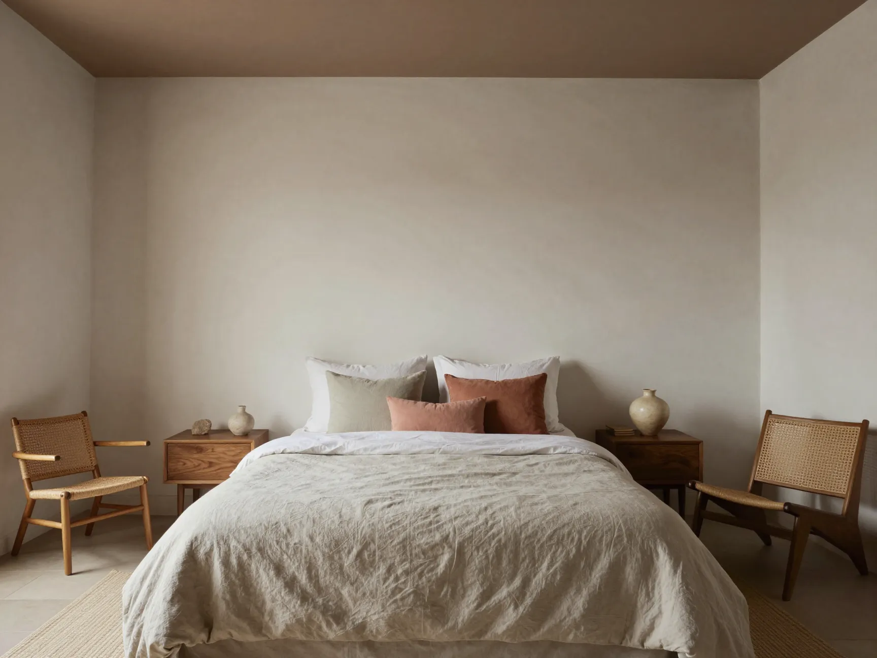 Choose a soft layered neutral palette