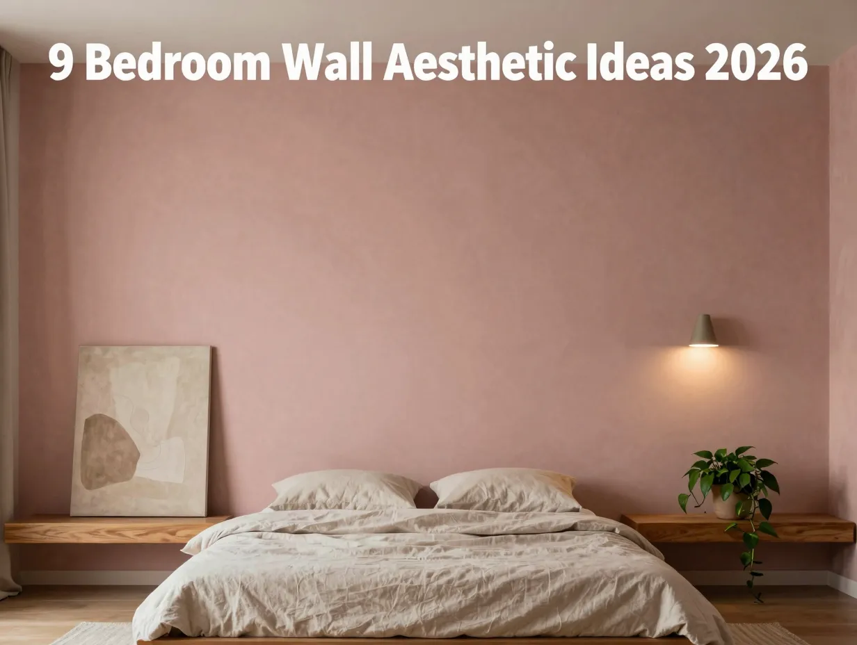9 bedroom wall aesthetic ideas 2026