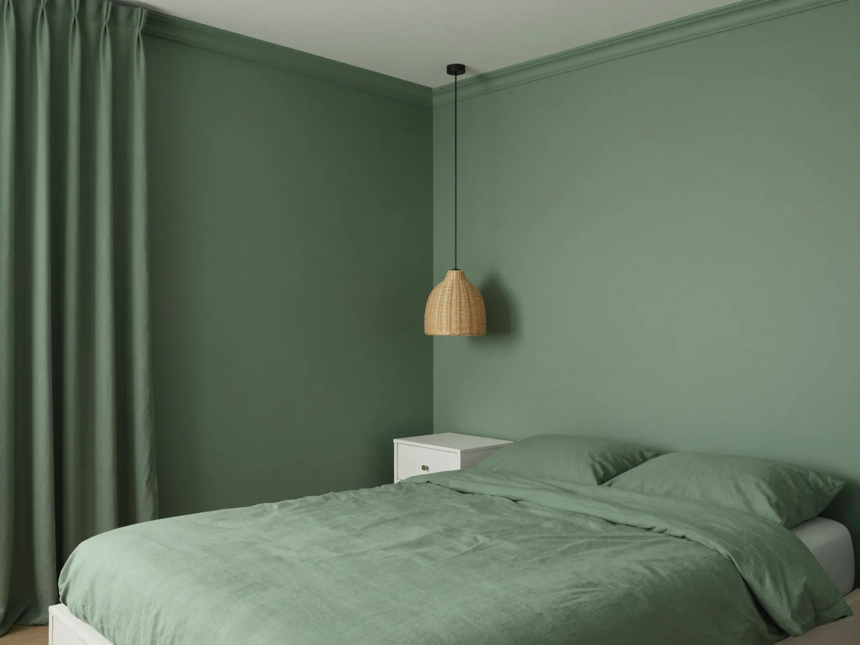 Full color drenching in a single saturated hue