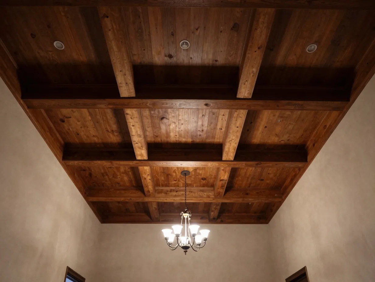 The statement ceiling