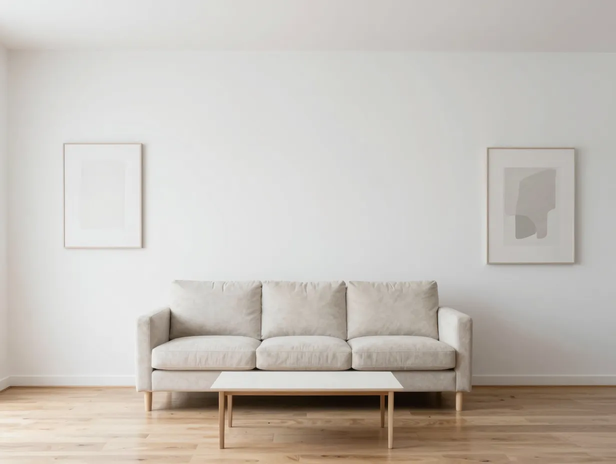 Minimalist chic with clean lines
