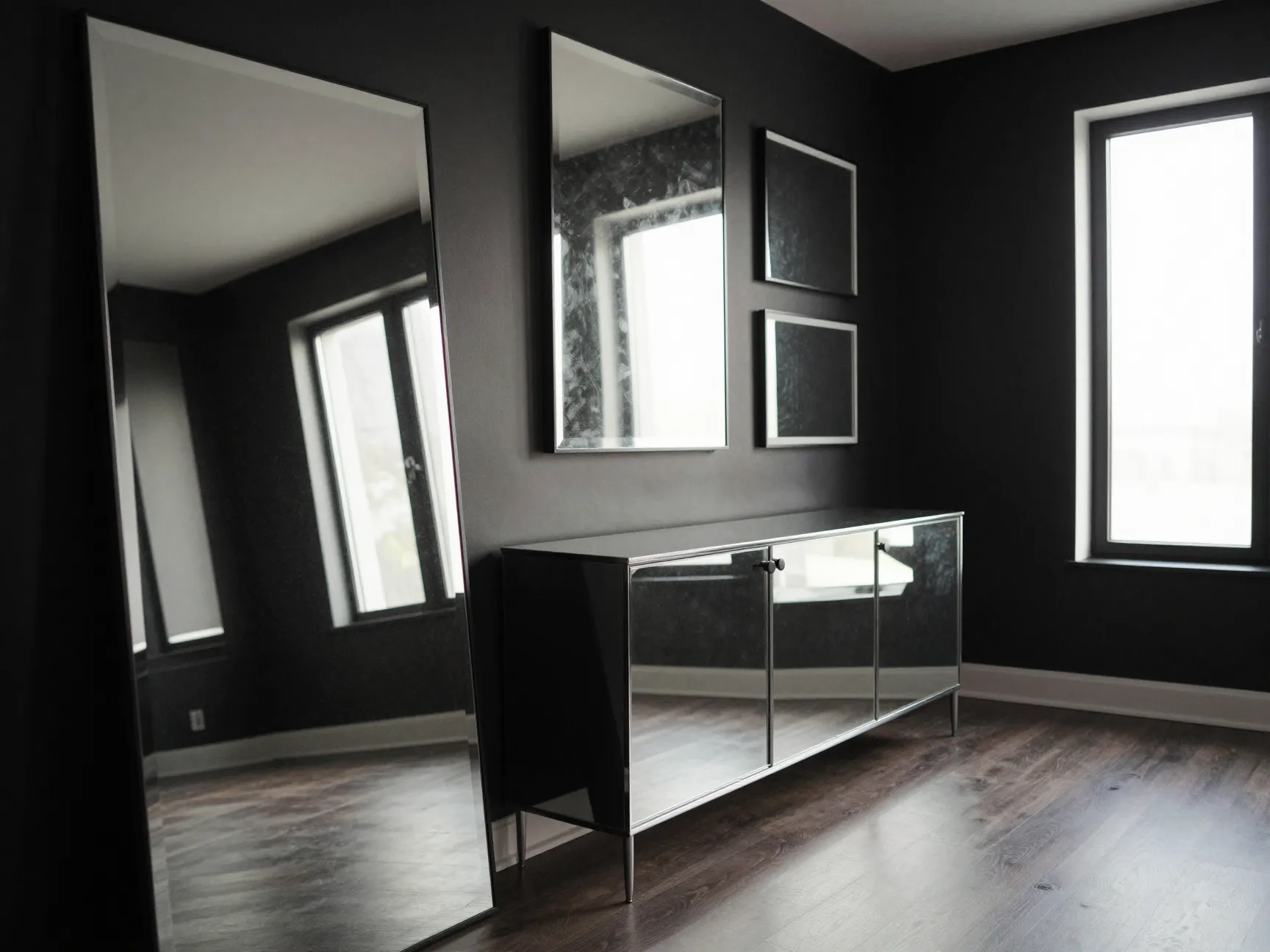 The mirrored depth illusion
