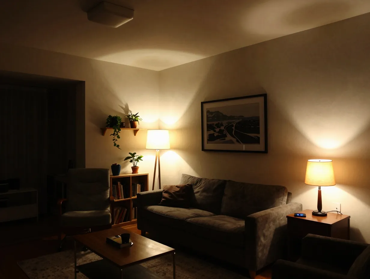 Layered lighting design