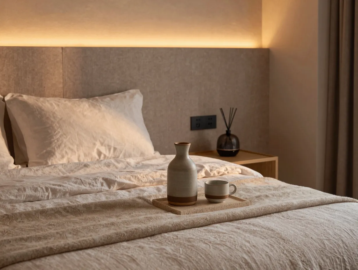 The multi sensory wellness bedroom