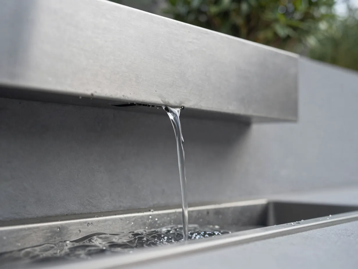 Vertical water wall