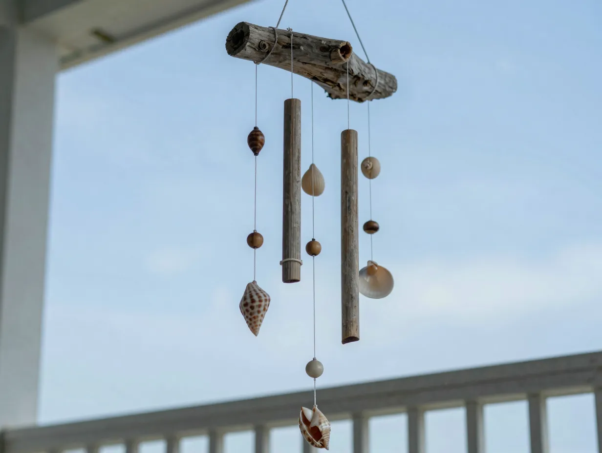 Seashell wind chime