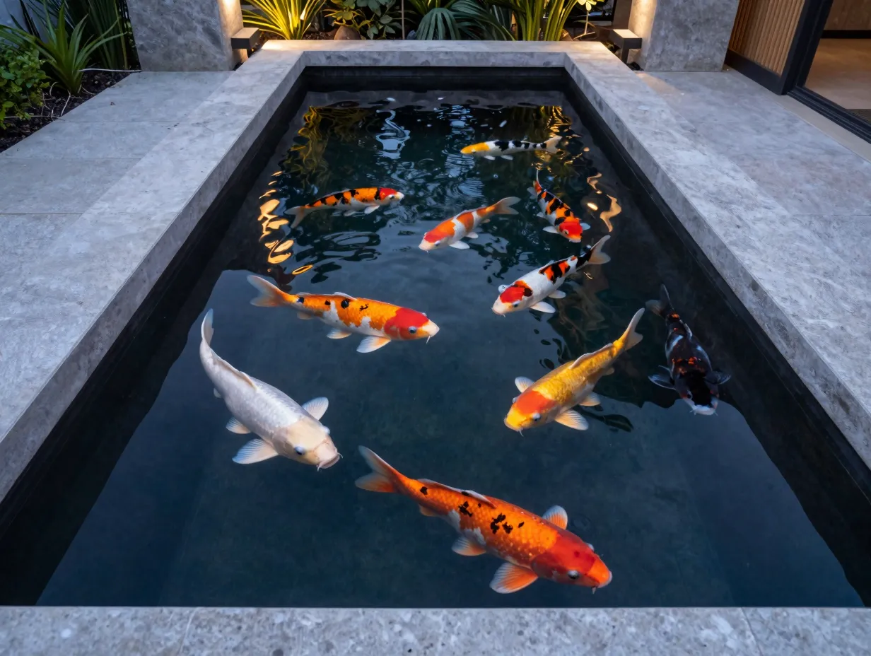 Koi pond