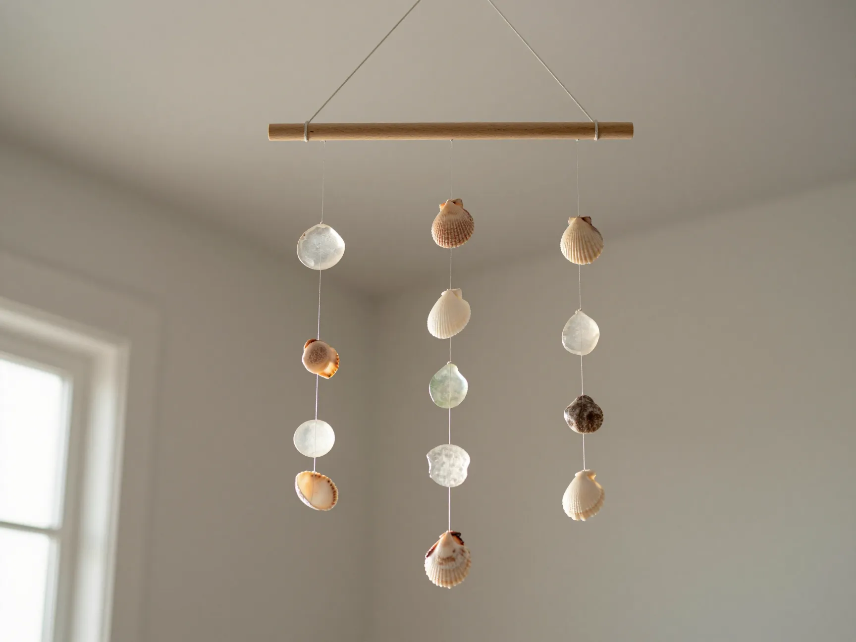 Seashell mobile