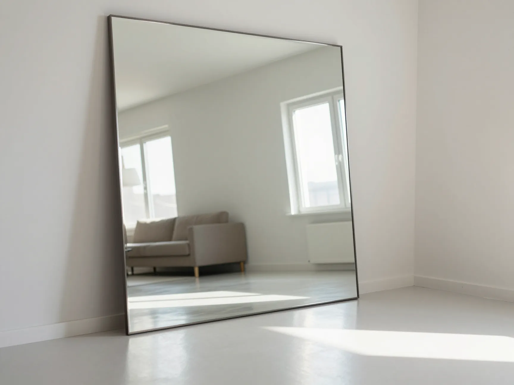 The mirror and reflection design