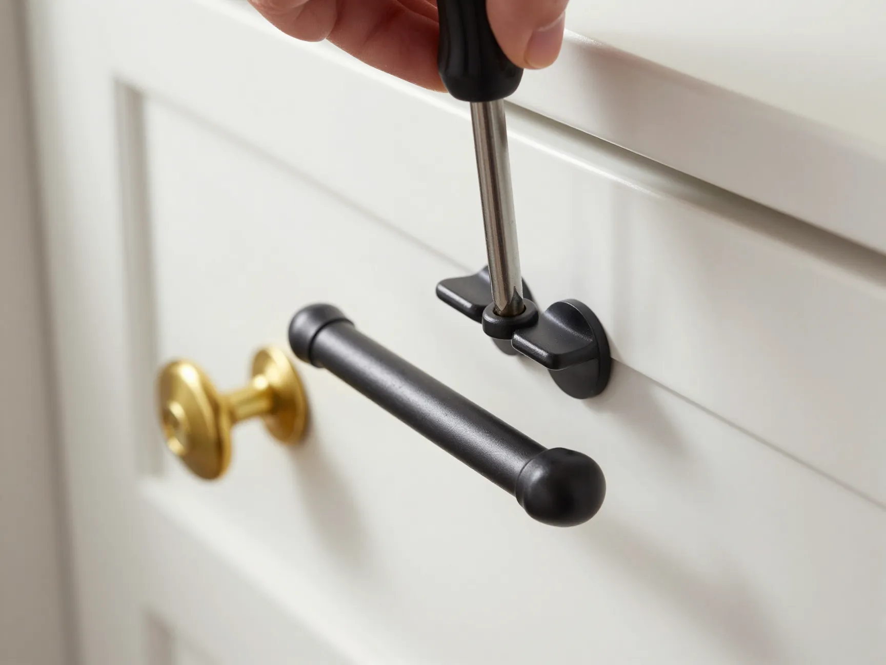Upgrade cabinet hardware
