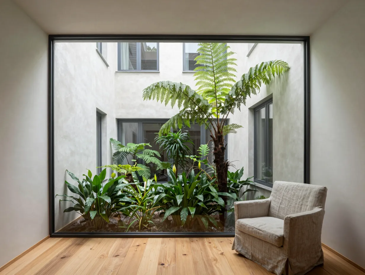 Integrate nature as a structural principle not a decorative afterthought