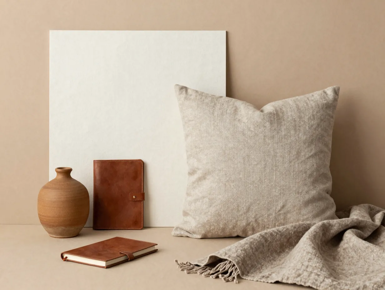 3 commit to a warm minimalism color palette