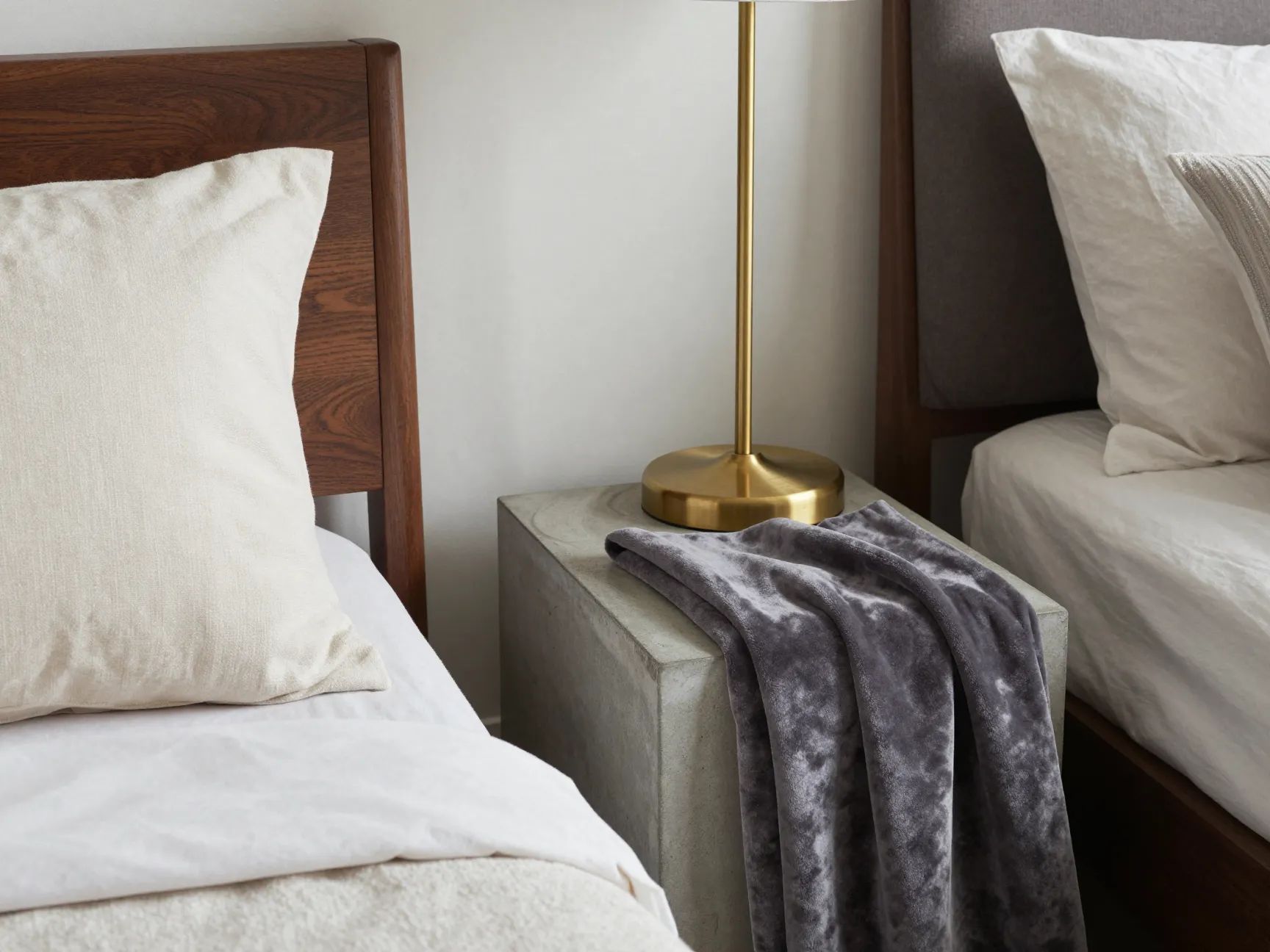 Layer materials to honor both partners aesthetic energies