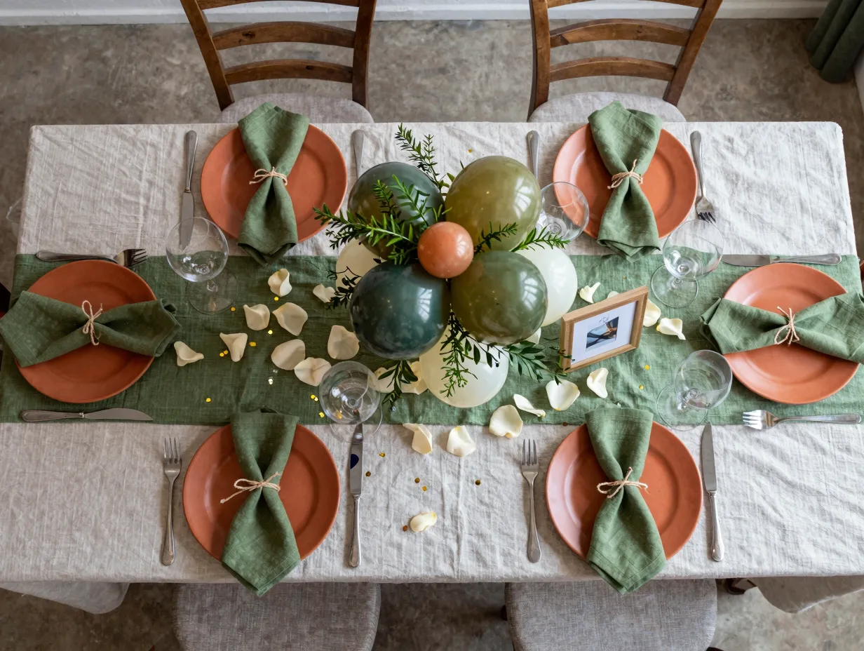 5 themed tablescape