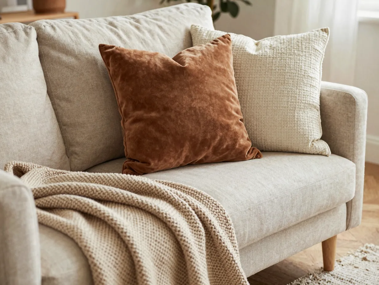 7 layer soft textiles for tactile warmth