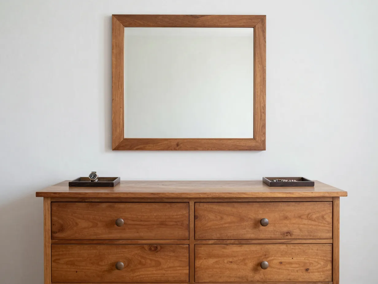 Establish a shared dresser area that supports both partners routines