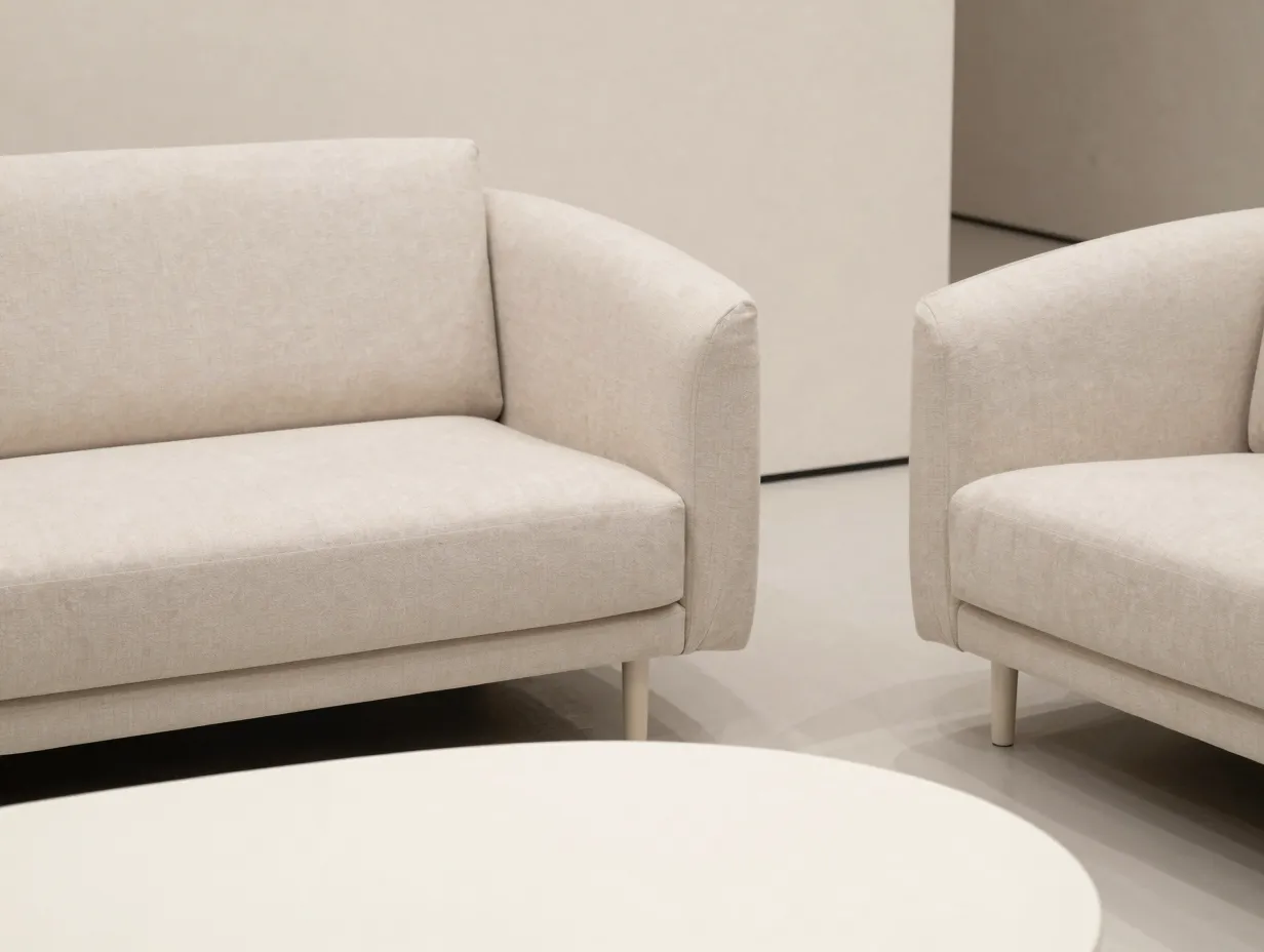 1 choose curved compact furniture over boxy pieces