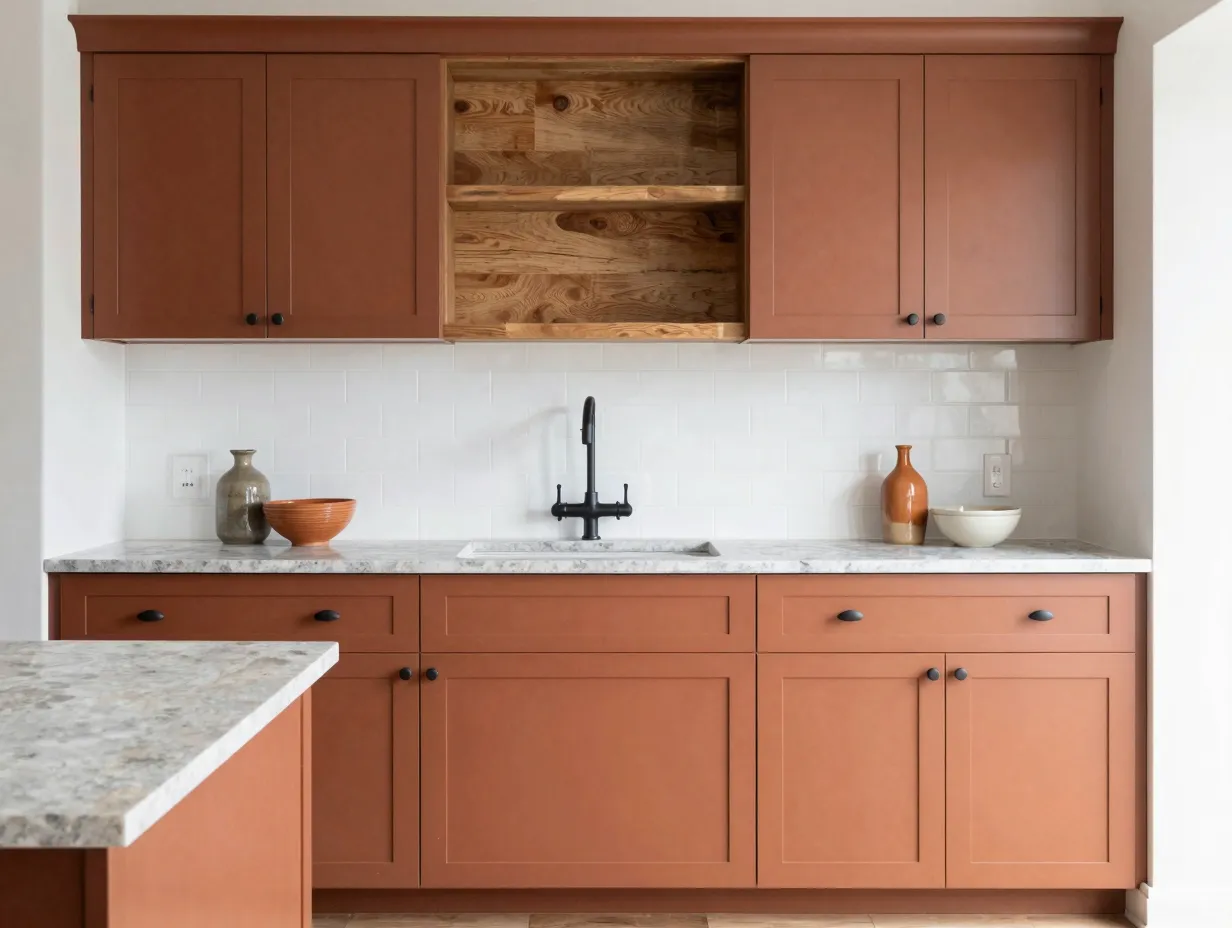 Bring terracotta into the kitchen