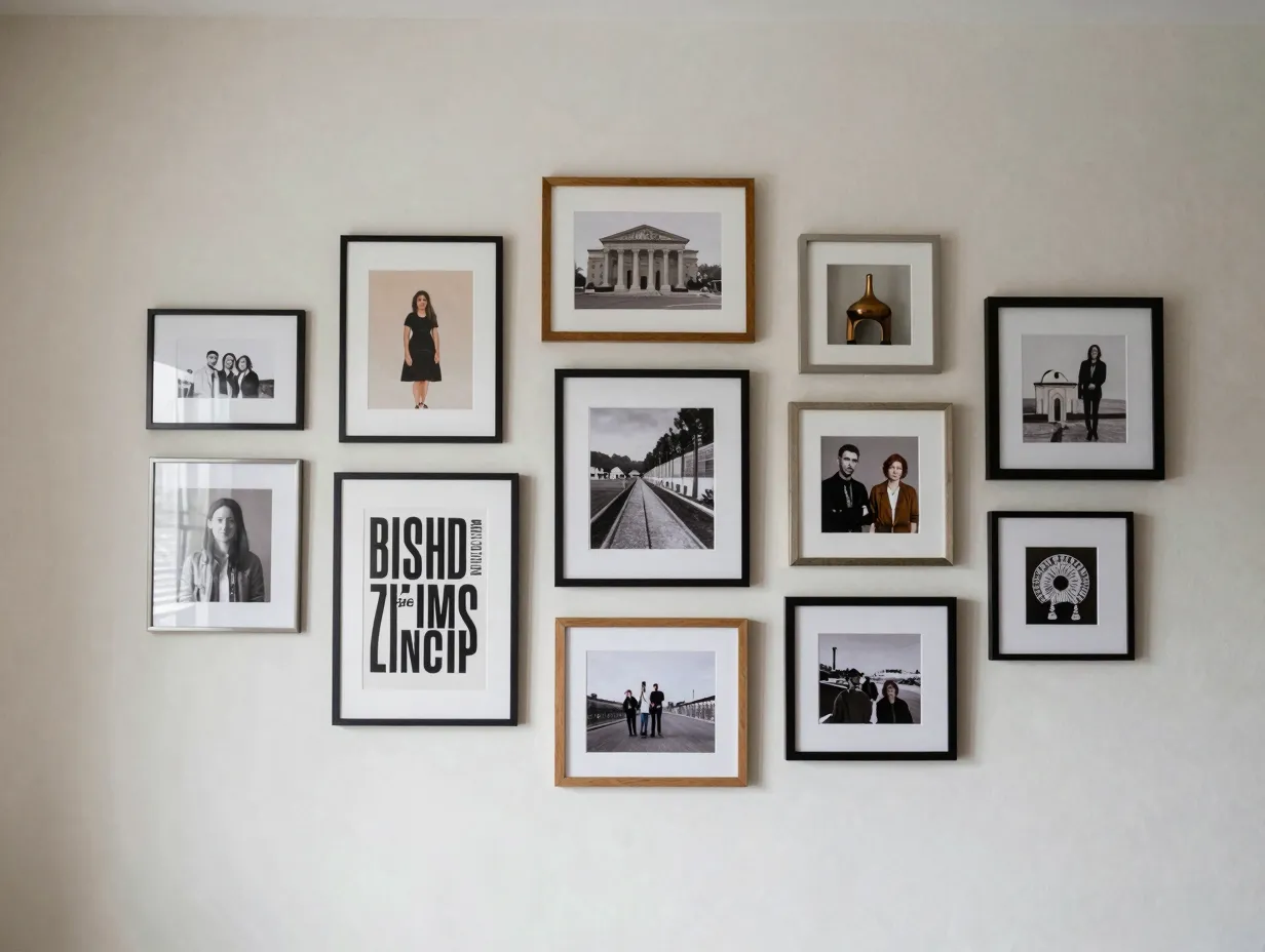 Build a curated gallery wall