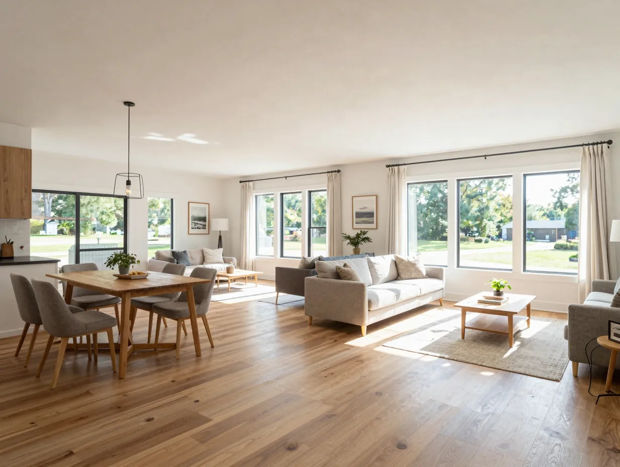 Prioritize open airy layouts