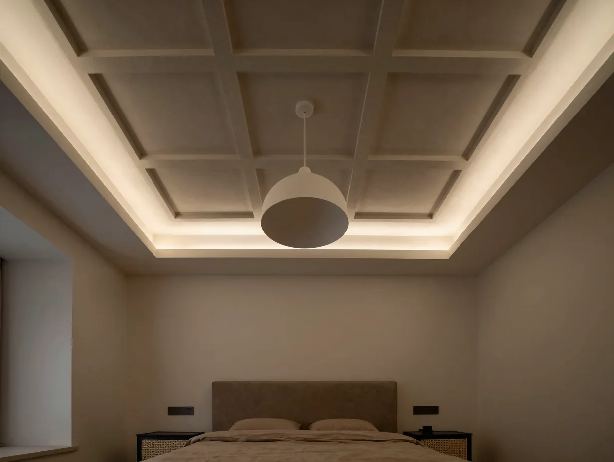 The statement ceiling room