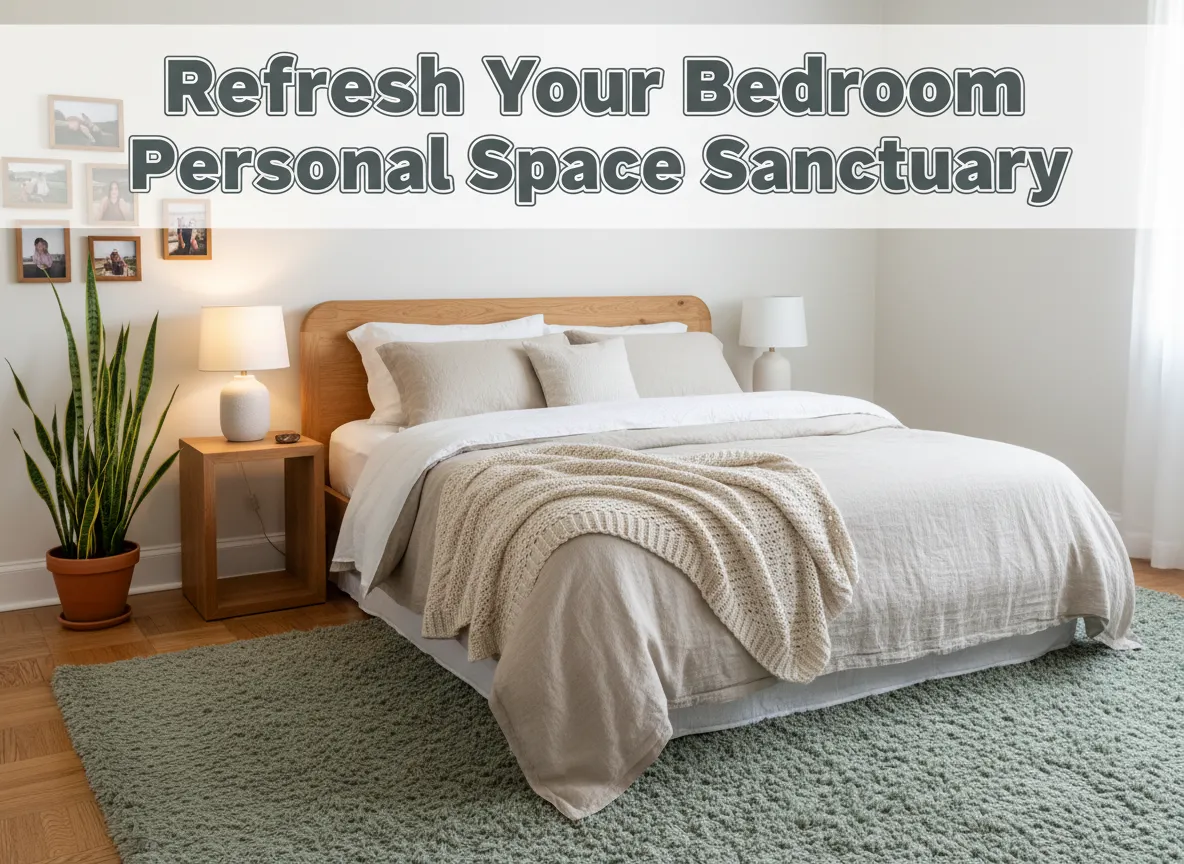 Refresh your bedroom personal space sanctuary