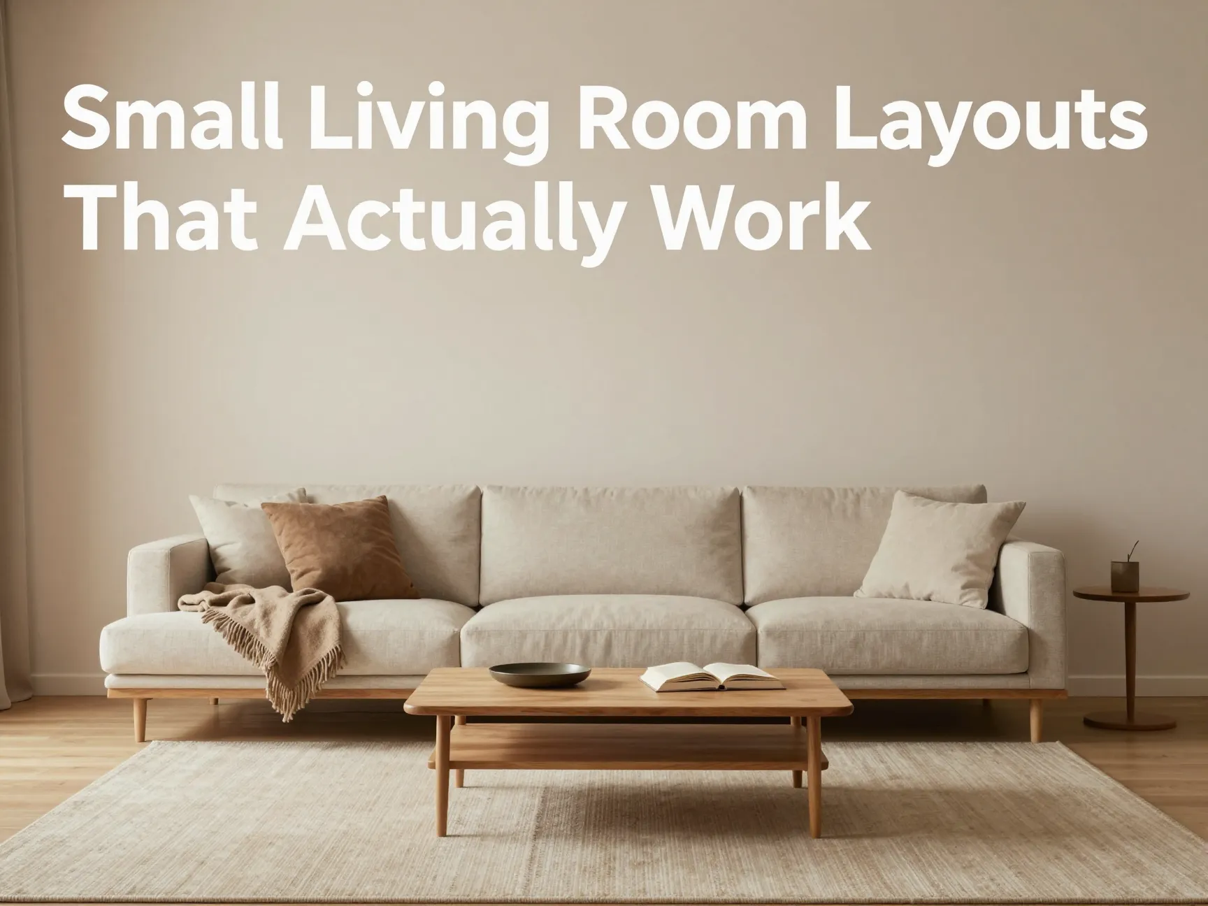 Small living room layouts that actually work