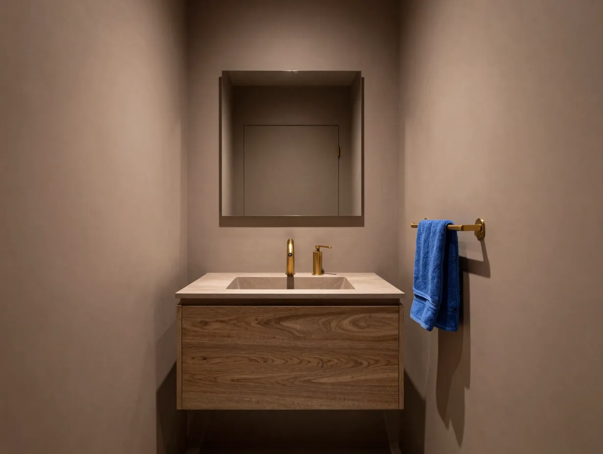 Embrace warm taupe as your primary color palette