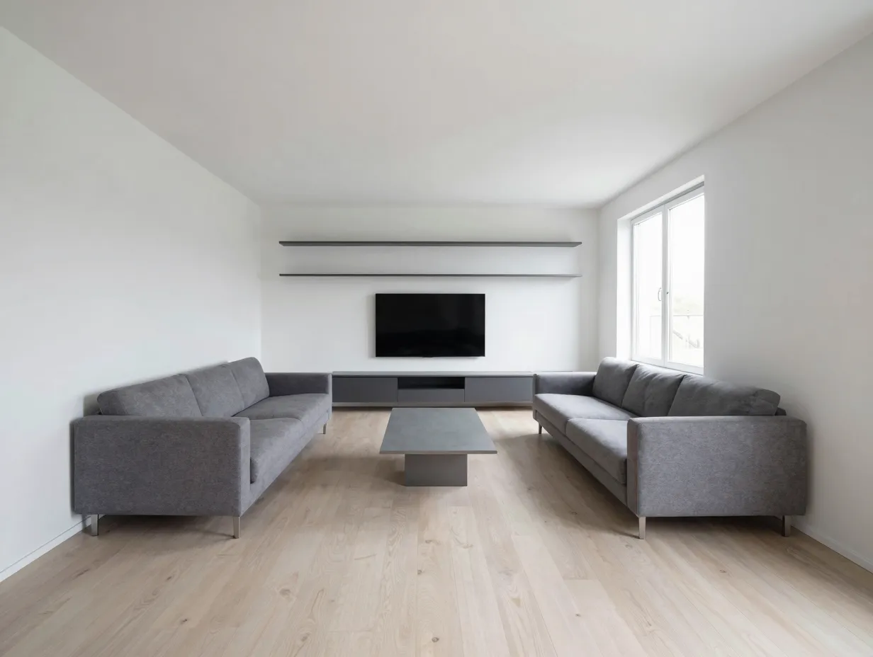The sectional plus open center layout