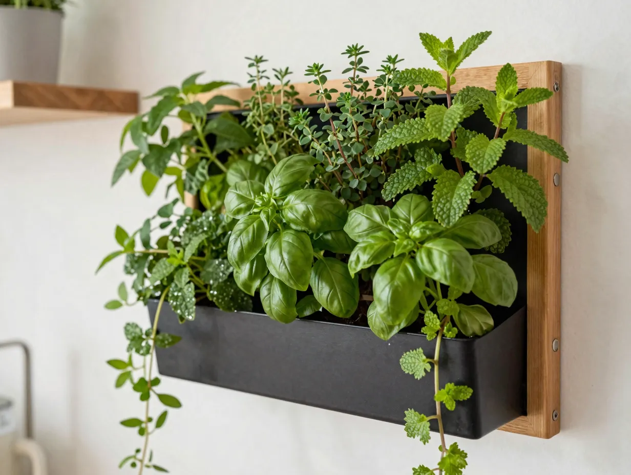 Living greenery walls for kitchens and dining areas