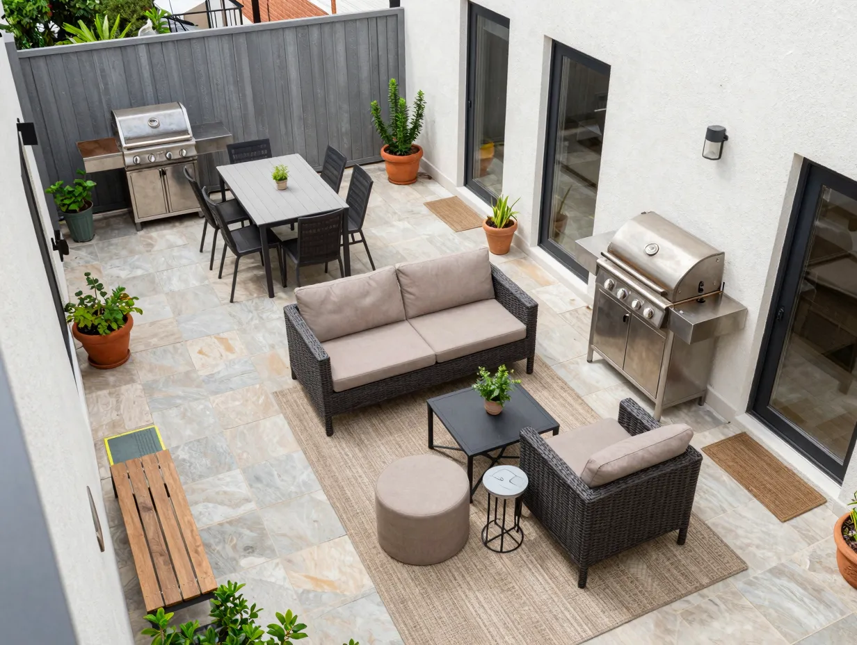Define zones before you decorate