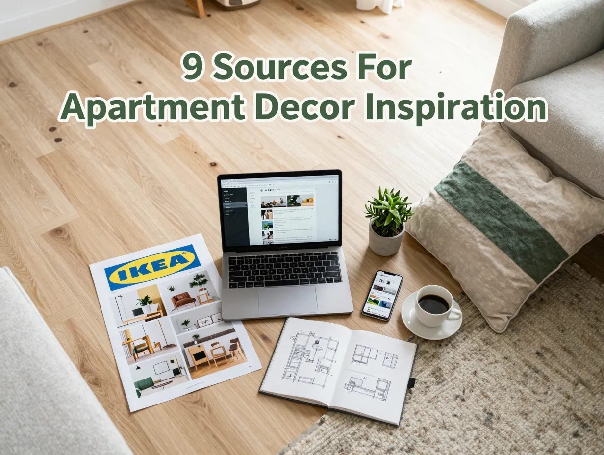 9 sources for apartment decor inspiration