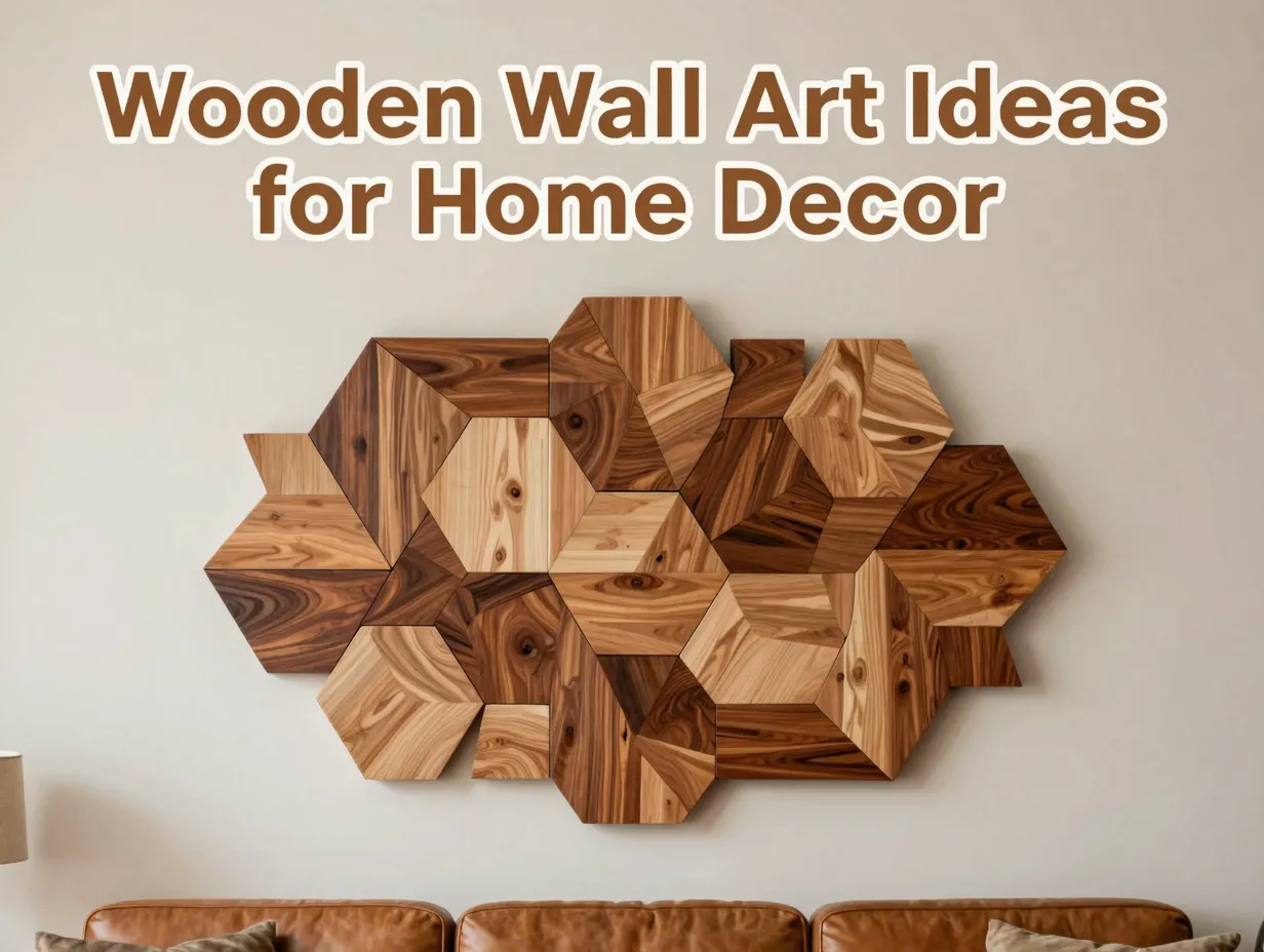 Wooden wall art ideas for home decor