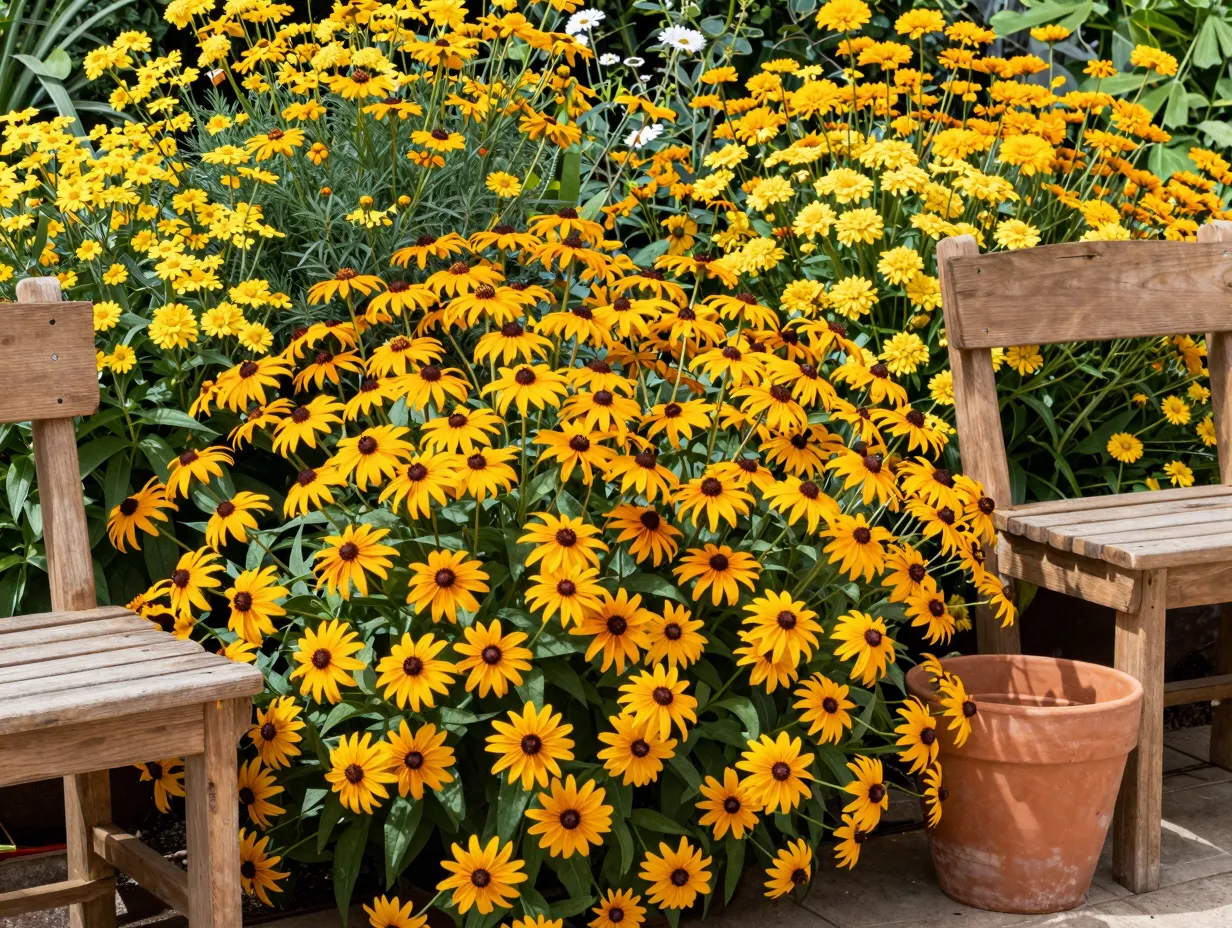 Embrace warm yellow tones in your planting palette