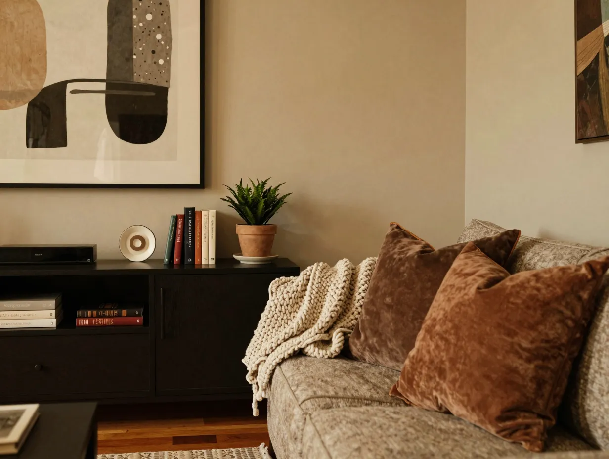 9 personalize with art texture and collected objects