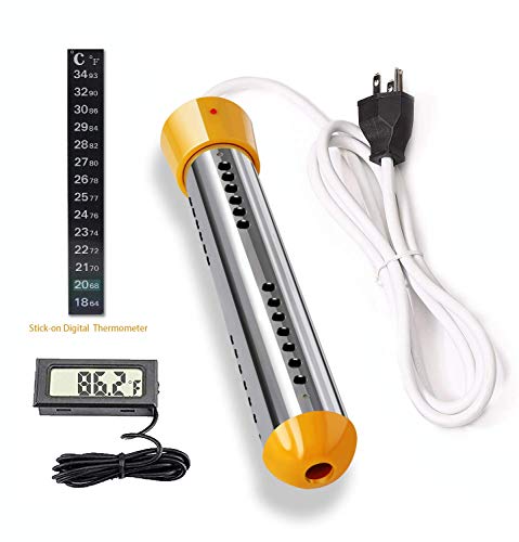 ANDRIMAX 3000W-120V Electric Immersion Heater for Boiling Bath Water ...