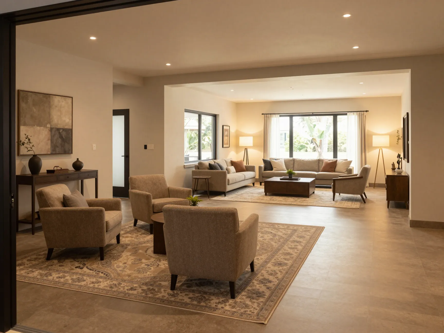 Read more about the article 9 Big Hall Interior Design Strategies to Make a Grand Space Feel Inviting