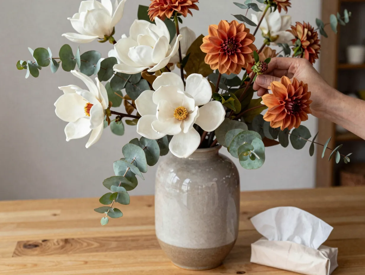 Read more about the article 8 Genius Ways To Use Fake Flowers For Elegant Home Decor