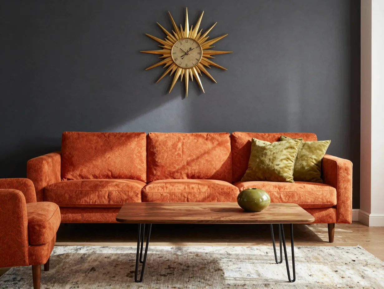 Read more about the article 9 Mid Century Modern Living Room Moodboard Ideas for Retro Charm