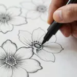 8 Steps to a Beautiful Flower Garden Drawing for Beginners