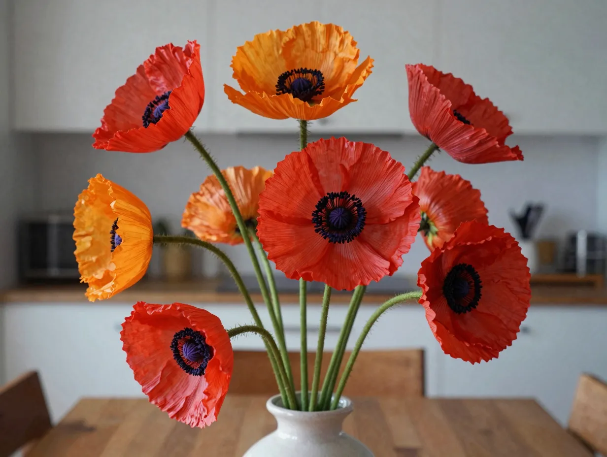 Read more about the article 9 Stunning Crepe Paper Flowers To Brighten Your Home Decor