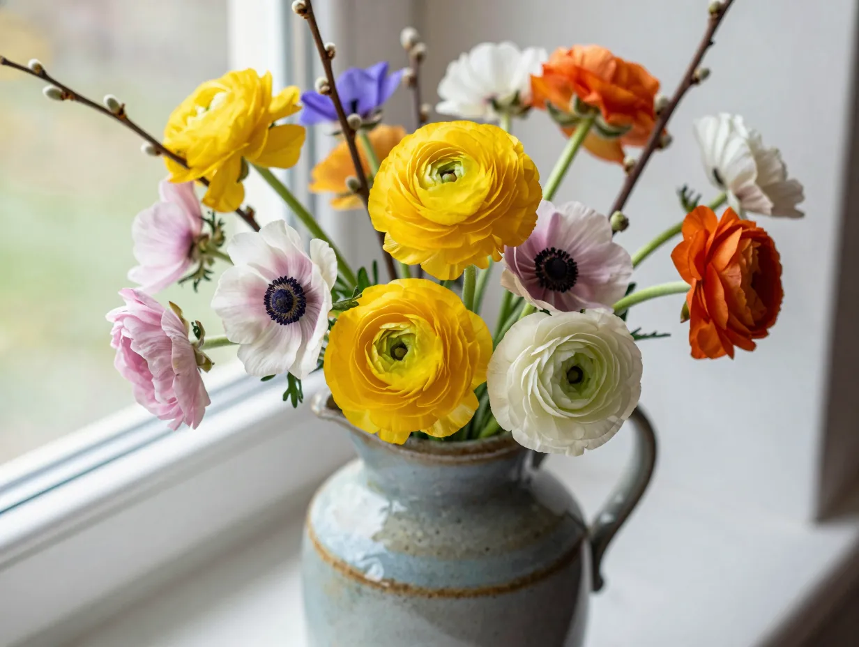 Read more about the article 8 Ways to Style a Rustic Vase With Flowers for Every Season