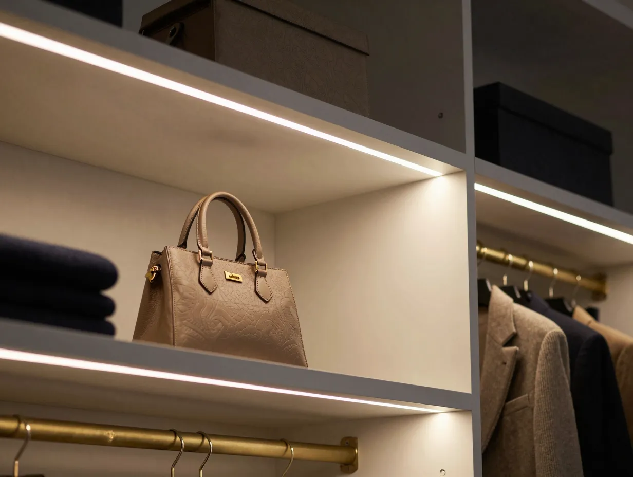 Read more about the article 8 Dressing Room Design Plans for a Glamorous and Organized Closet